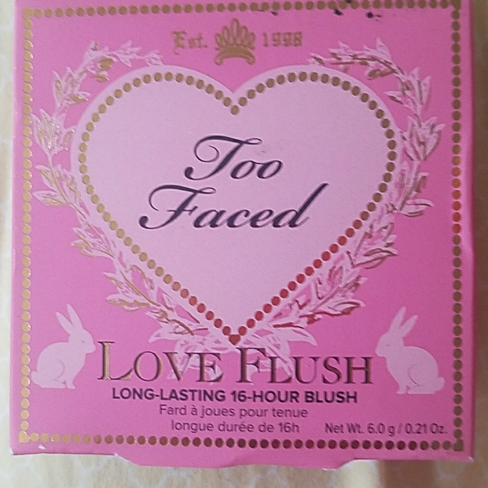 Too faced love flush blush